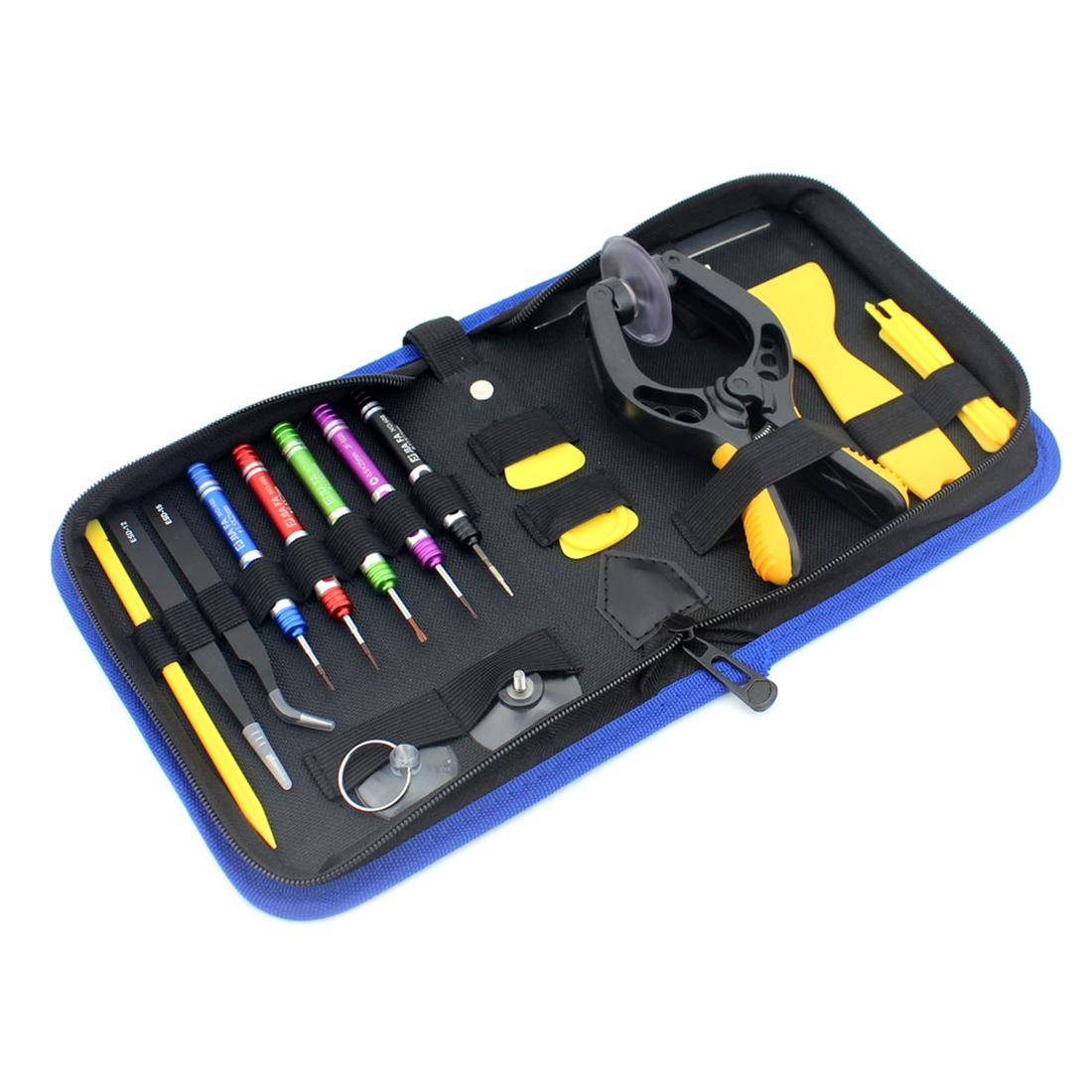 19 Piece Phone Repair Tool Set With Carrying Bag For Efficient Repairs