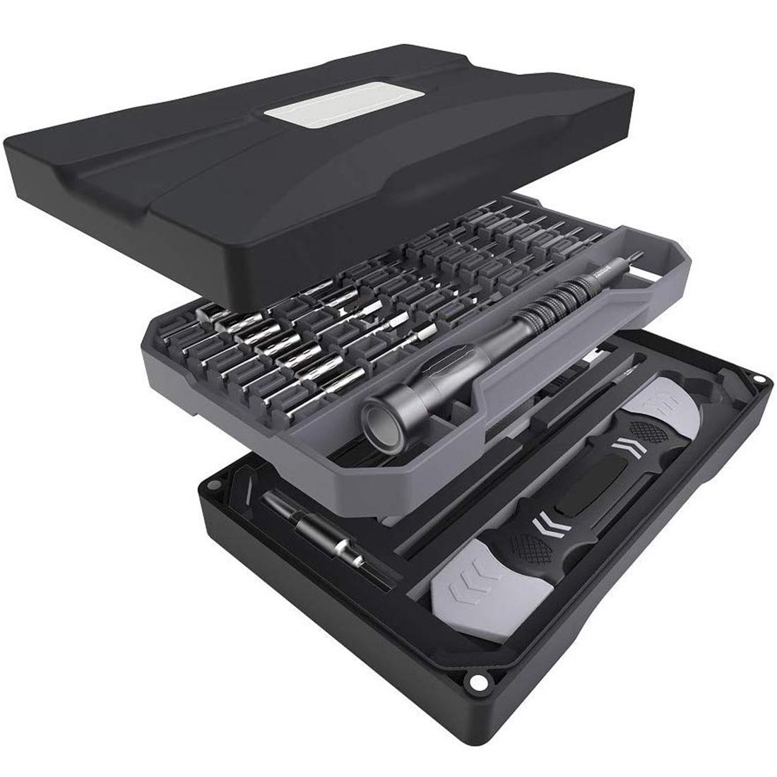 69-In-1 Professional Screwdriver Set Precision Hand Tools With Multi-Layer Design