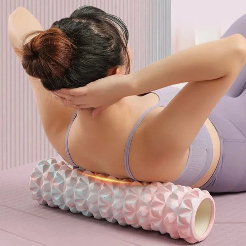 Eva 30Cm 45Cm Foam Roller Muscle Massage Gym Yoga Myofascial Release Column For Sports Shaft Fitness Lumbar Back