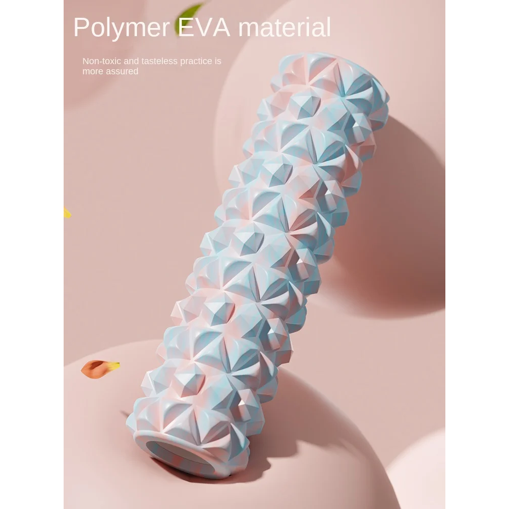 Eva 30Cm 45Cm Foam Roller Muscle Massage Gym Yoga Myofascial Release Column For Sports Shaft Fitness Lumbar Back