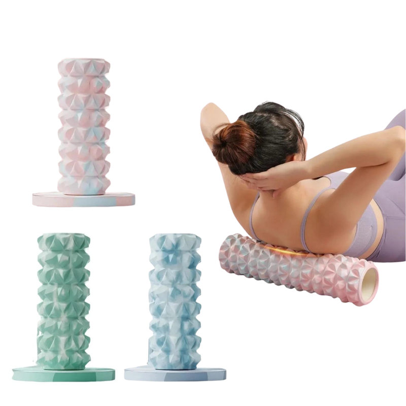 Eva 30Cm 45Cm Foam Roller Muscle Massage Gym Yoga Myofascial Release Column For Sports Shaft Fitness Lumbar Back