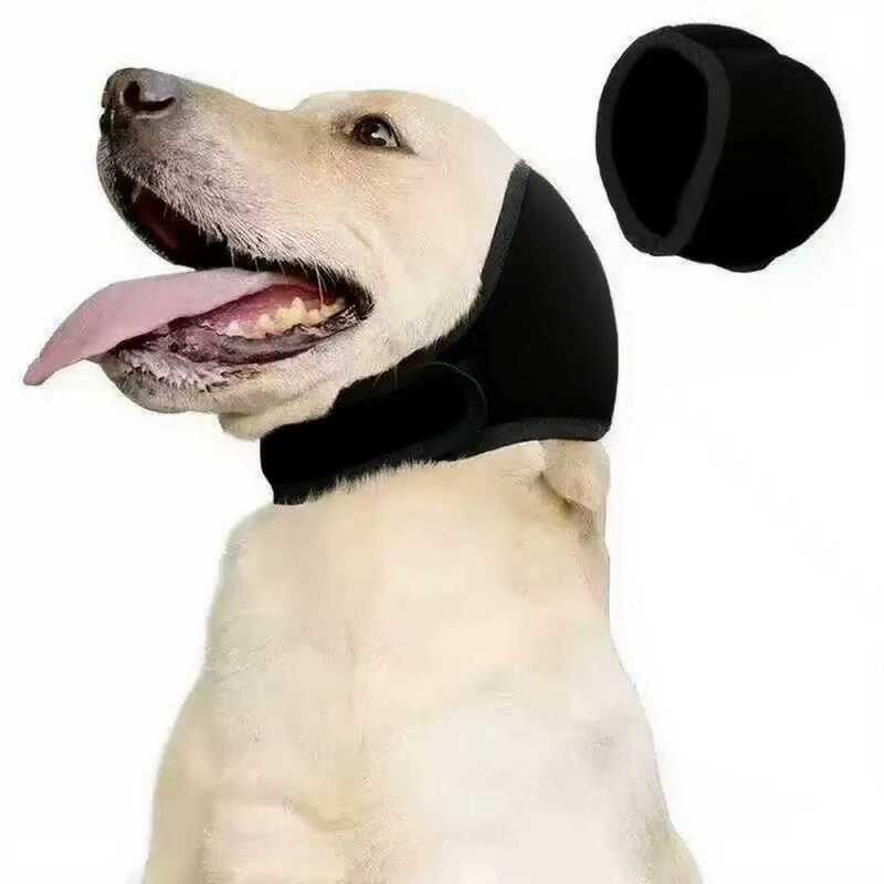 Waterproof Dog Ear Muffs: For Swimming/Grooming Noise Cancelling Calming (Anxiety Relief & Shock Prevention)