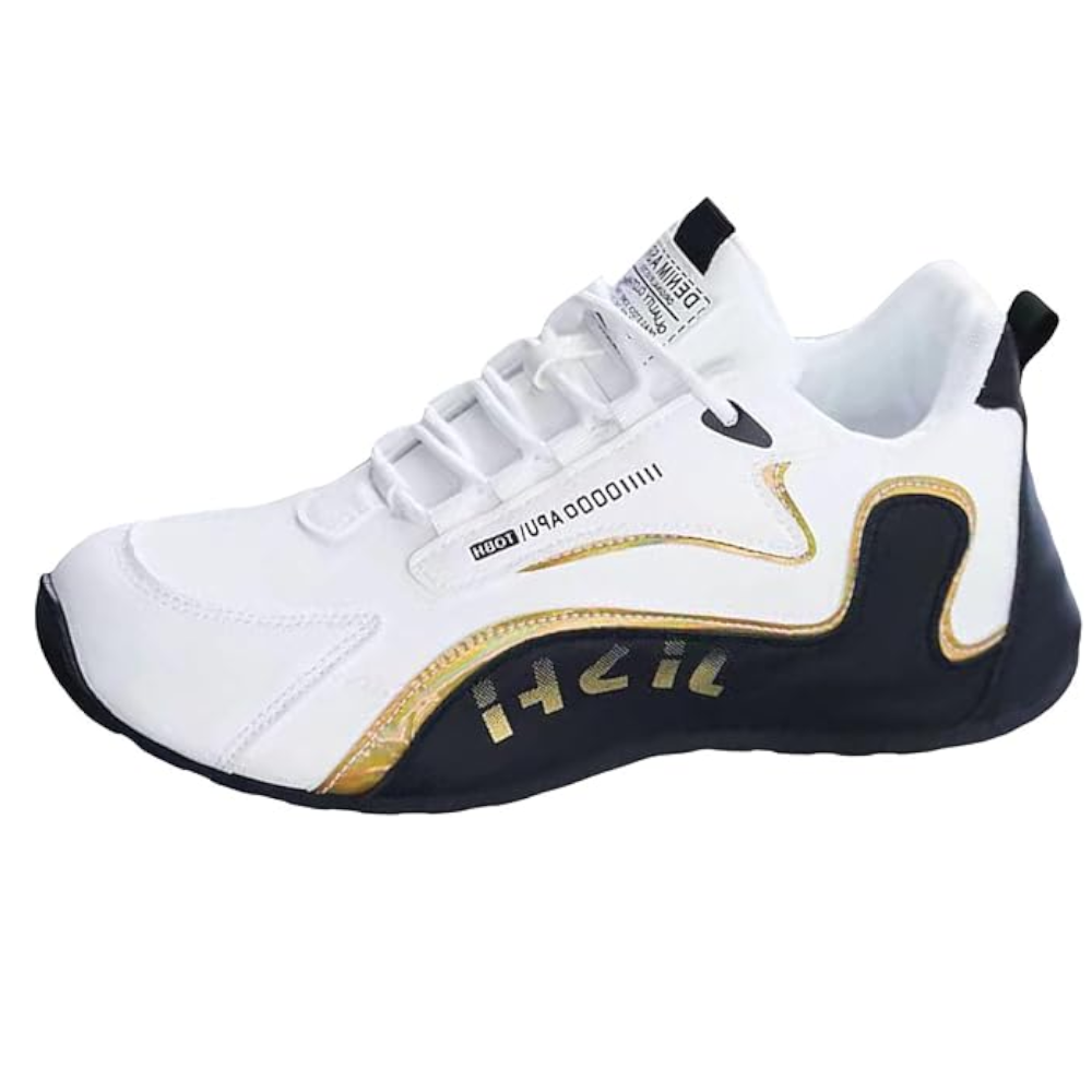 Fashion Colorblock Lace-Up Sneakers For Men Breathable Low-Top Dad Shoes Running Walking Sports