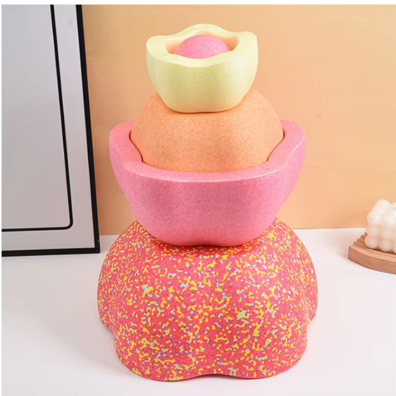 Foam Balance Stepping Stone Kids Sports Toys Touch Sensory Integration Training Equipment Outdoor Games For Children