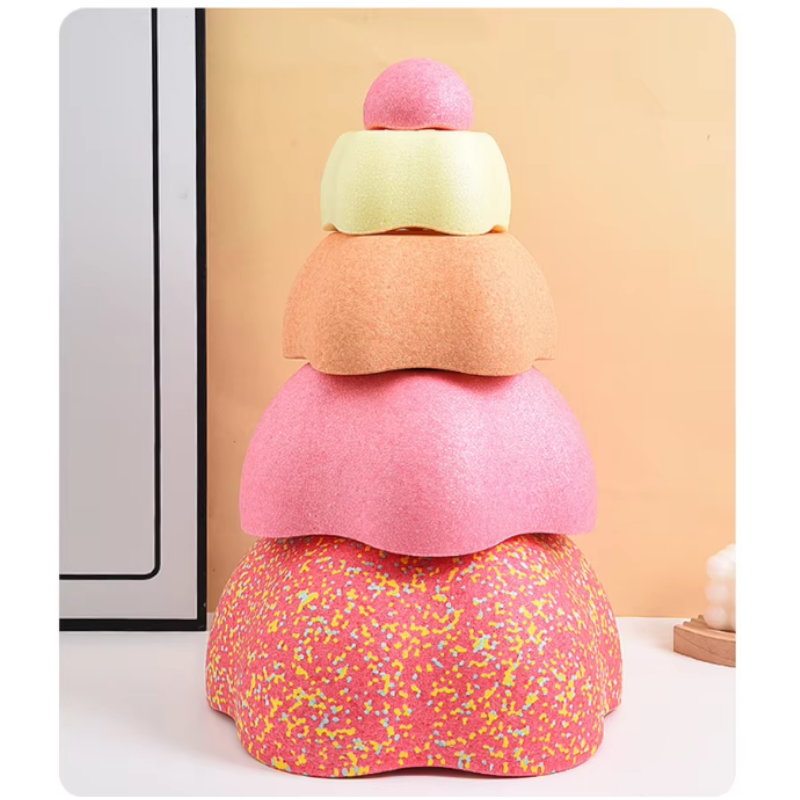 Foam Balance Stepping Stone Kids Sports Toys Touch Sensory Integration Training Equipment Outdoor Games For Children