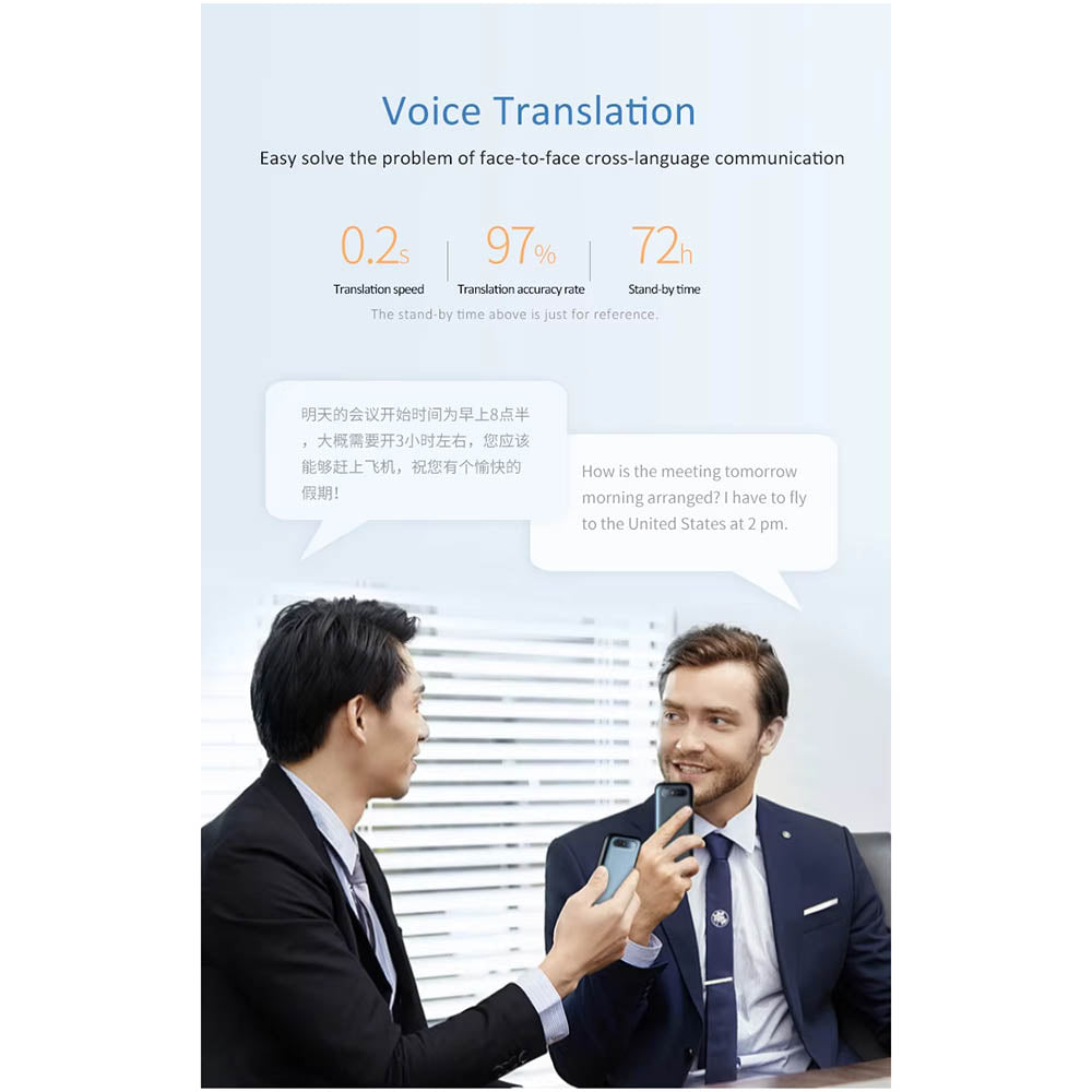 T11 138 Language Intelligent Translator 2025 Portable Speech Offline Real Time Ai