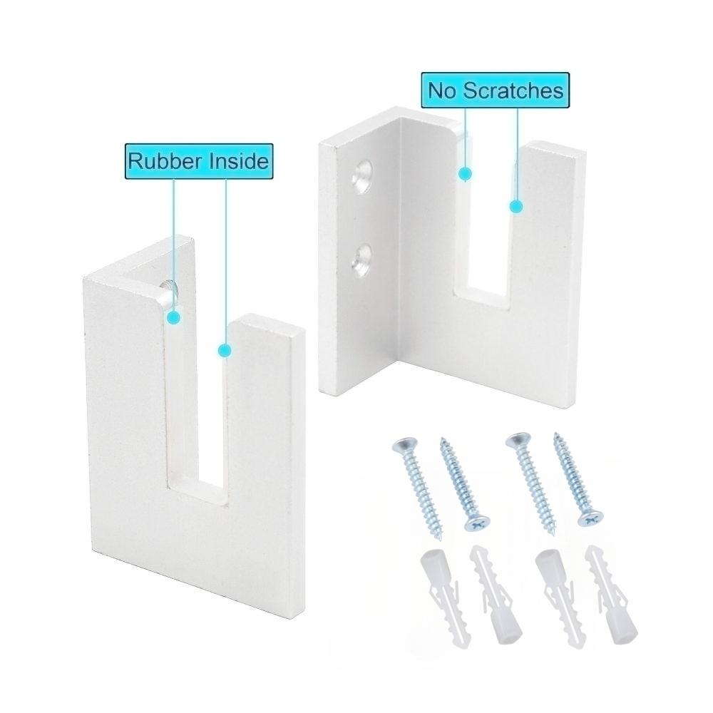 Wall Mount For One Pair Of Four Wheel Skateboards Acrylic Display Rack