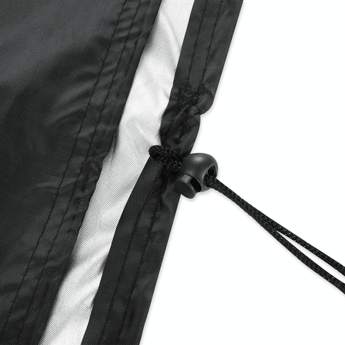 Outdoor Furniture Set Cover Waterproof Dust Proof 210D Oxford Cloth Black