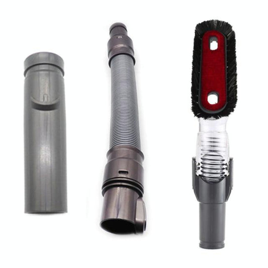 3 In 1 Bendable Anti Static Suction Head Kit For Dyson V6 / Dc Vacuum