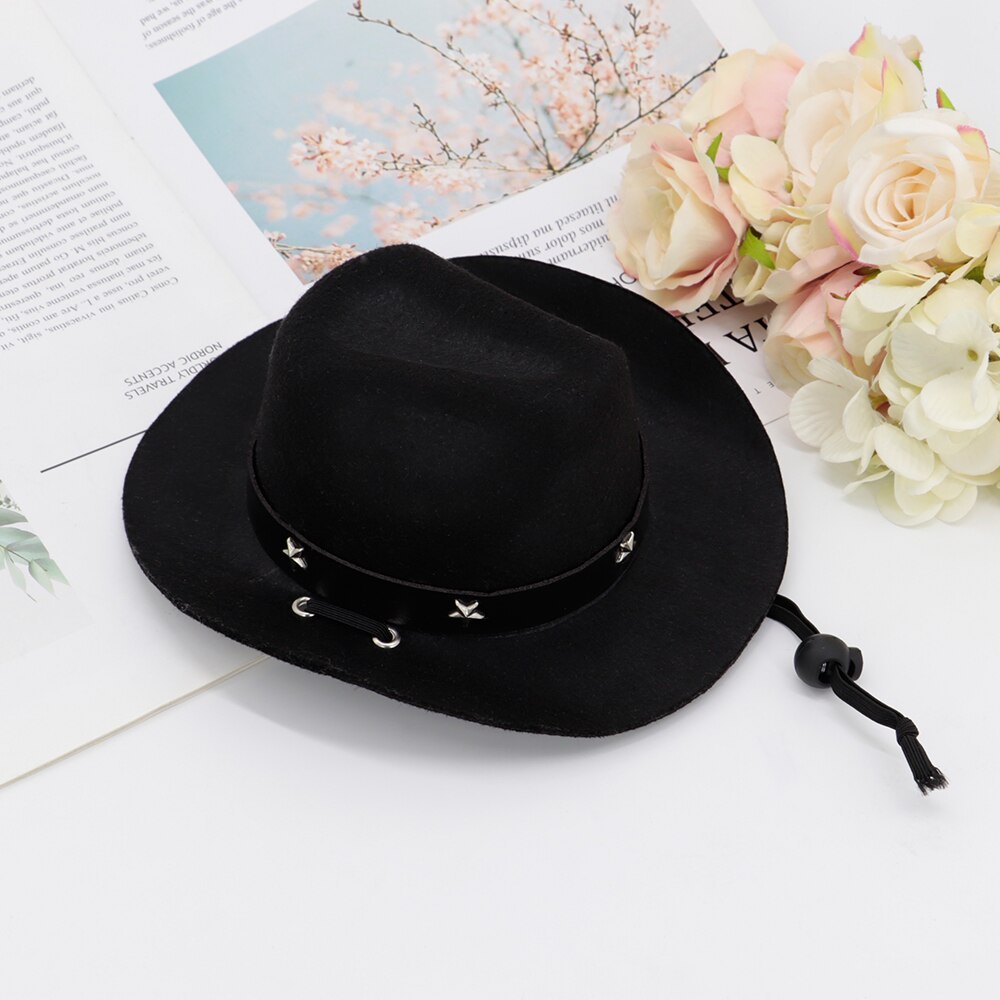 Small Medium Dogs Cute Cowboy Pet Hat