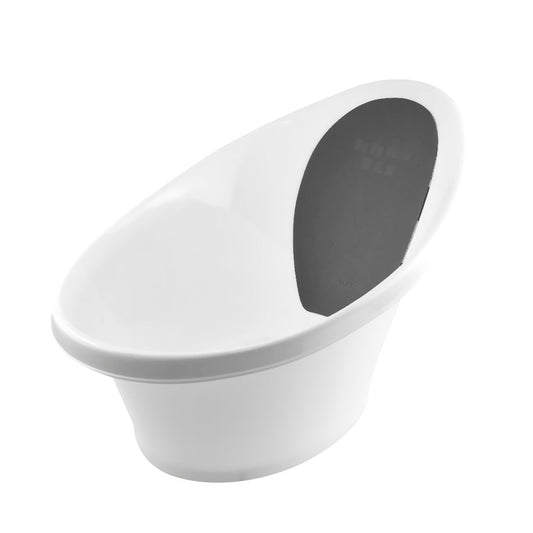Black Little One Bath With Backrest & Bum Bump Support