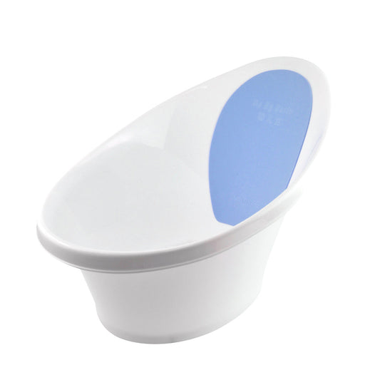 Blue Little One Bath With Backrest & Bum Bump Support