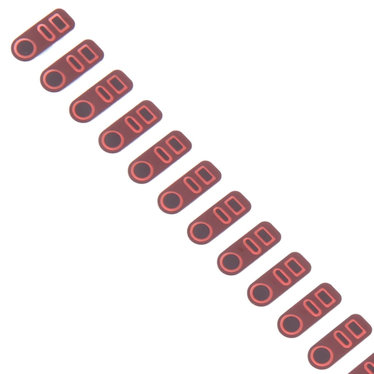 100 Pieces Front Camera Sensing Stickers For Iphone 15 Series Replacement