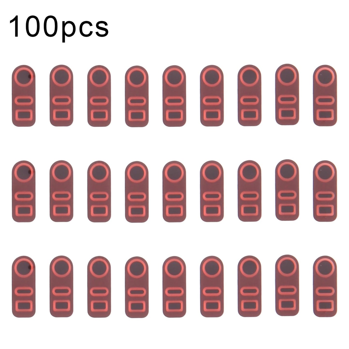 100 Pieces Front Camera Sensing Stickers For Iphone 15 Series Replacement