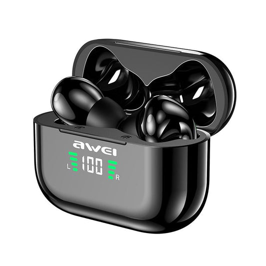 Wireless Bluetooth Headphones With Led Display And Tws Technology
