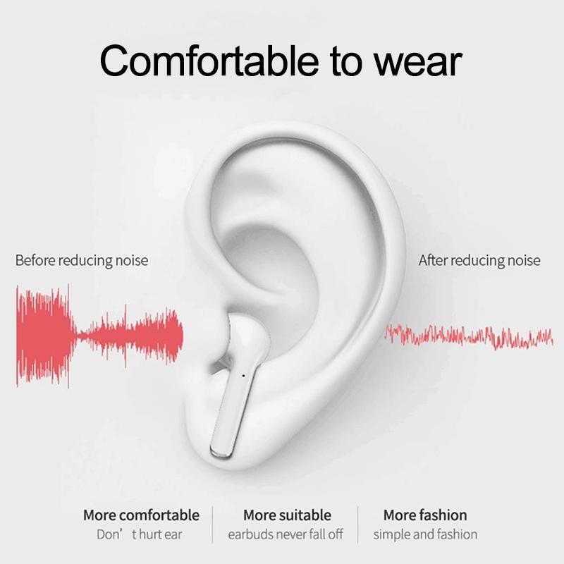 Wireless Charge Full Touch True Stereo Bluetooth Headset Version 5.0