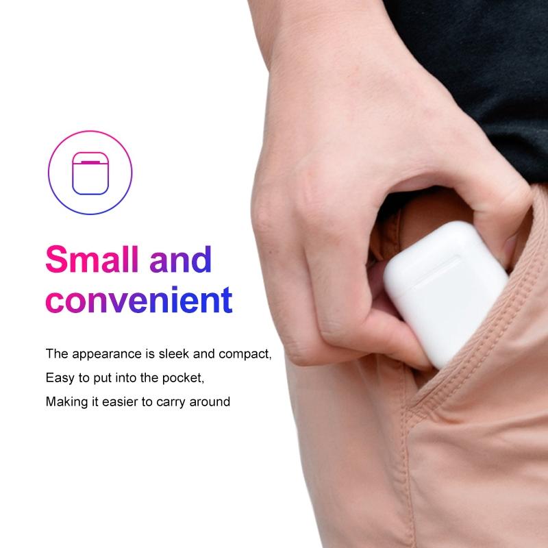 Wireless Charge Full Touch True Stereo Bluetooth Headset Version 5.0
