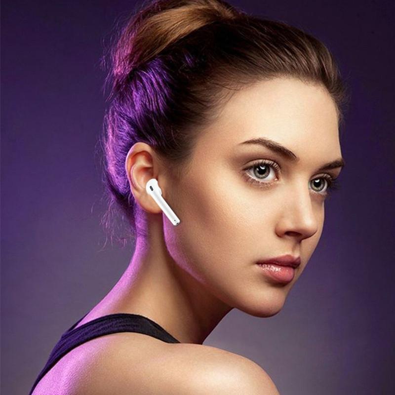 Wireless Charge Full Touch True Stereo Bluetooth Headset Version 5.0