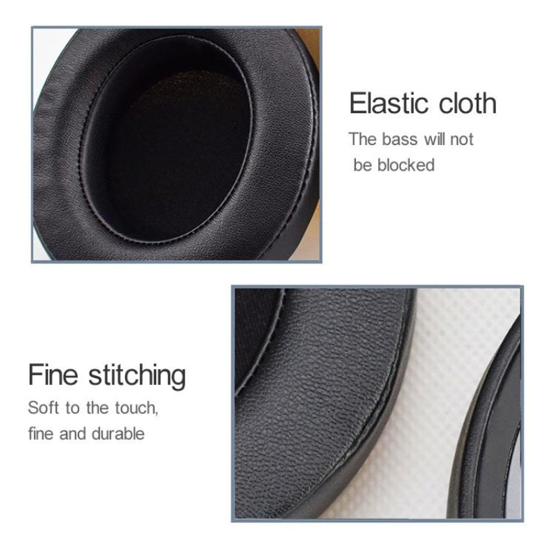 2 Pack Replacement Earpads For Kraken 7.1 V2 Pro Headphones Grey Sponge Net Cover