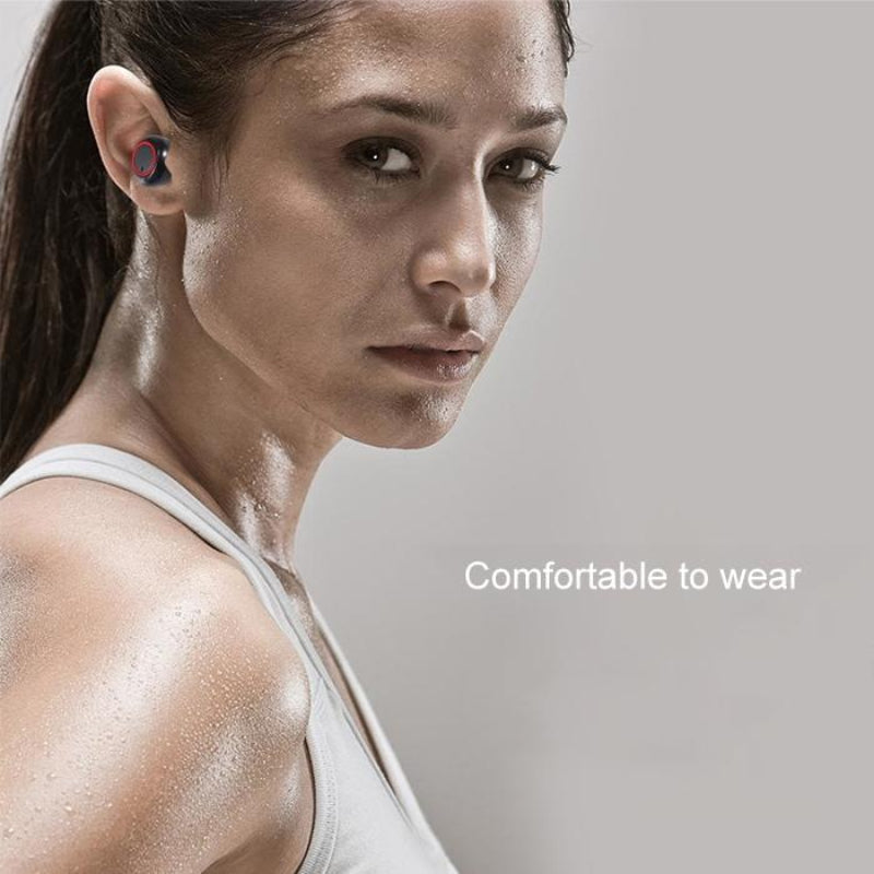 Wireless Stereo Bluetooth Headset With Charging Case Bth K08 Tws Version 5.0