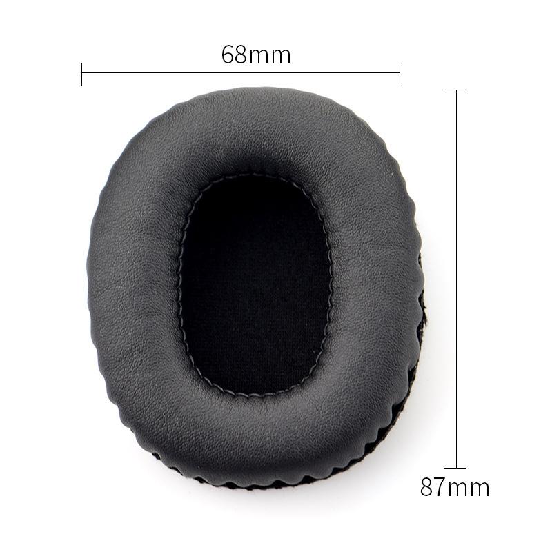 Soft Memory Foam Headphone Earmuffs For Marshall Monitor With Imitation Leather