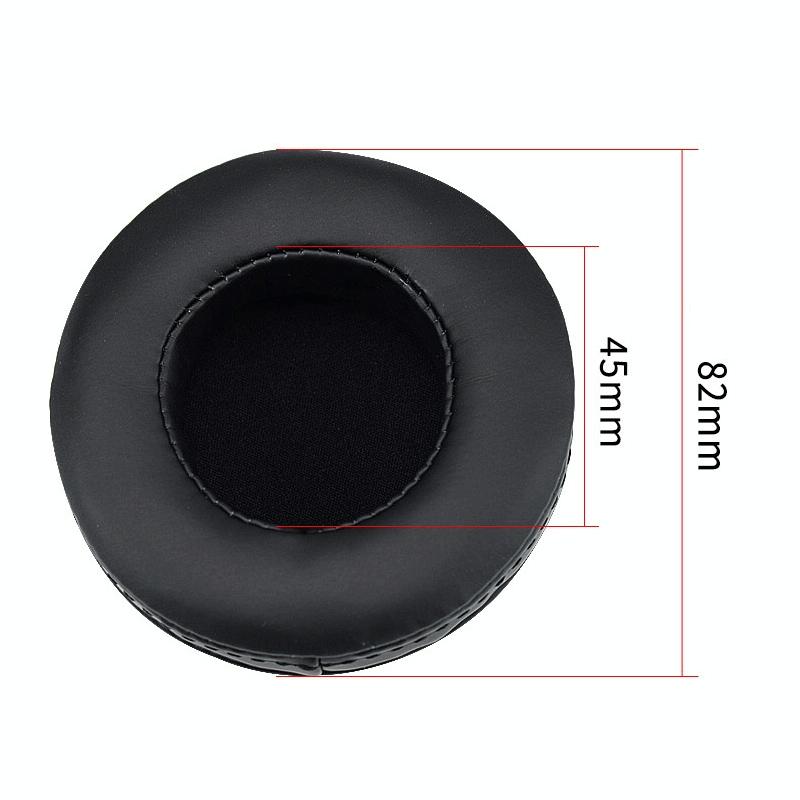 2 Pack Thickened Earphone Cushion Covers For Hesh 20 With Mesh Black