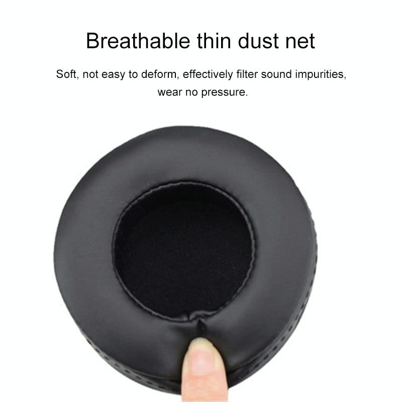 2 Pack Thickened Earphone Cushion Covers For Hesh 20 With Mesh Black