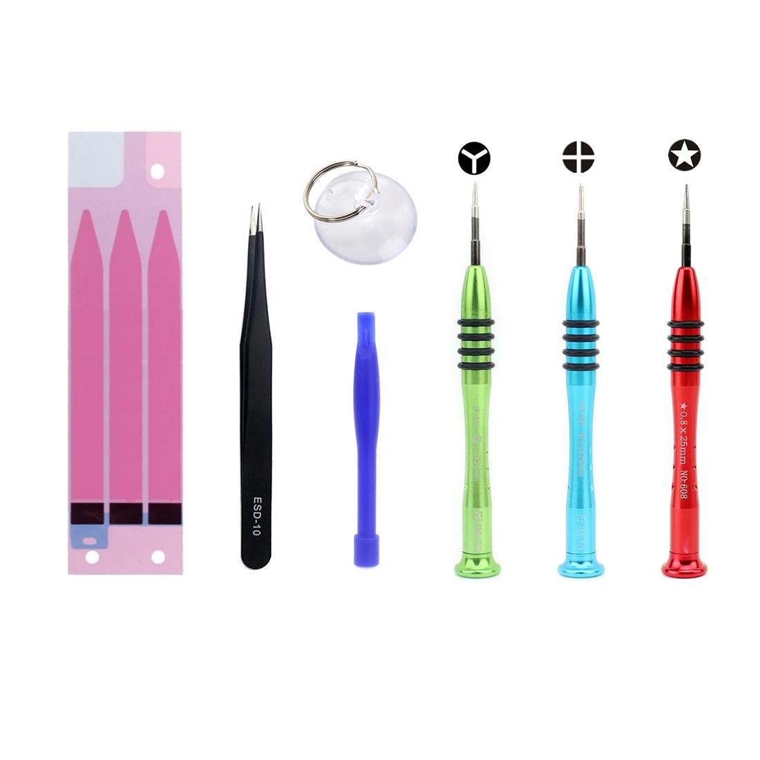 7 In 1 Battery Repair Tool Set For Iphone 6S Plus Mobile Phone Parts Kit