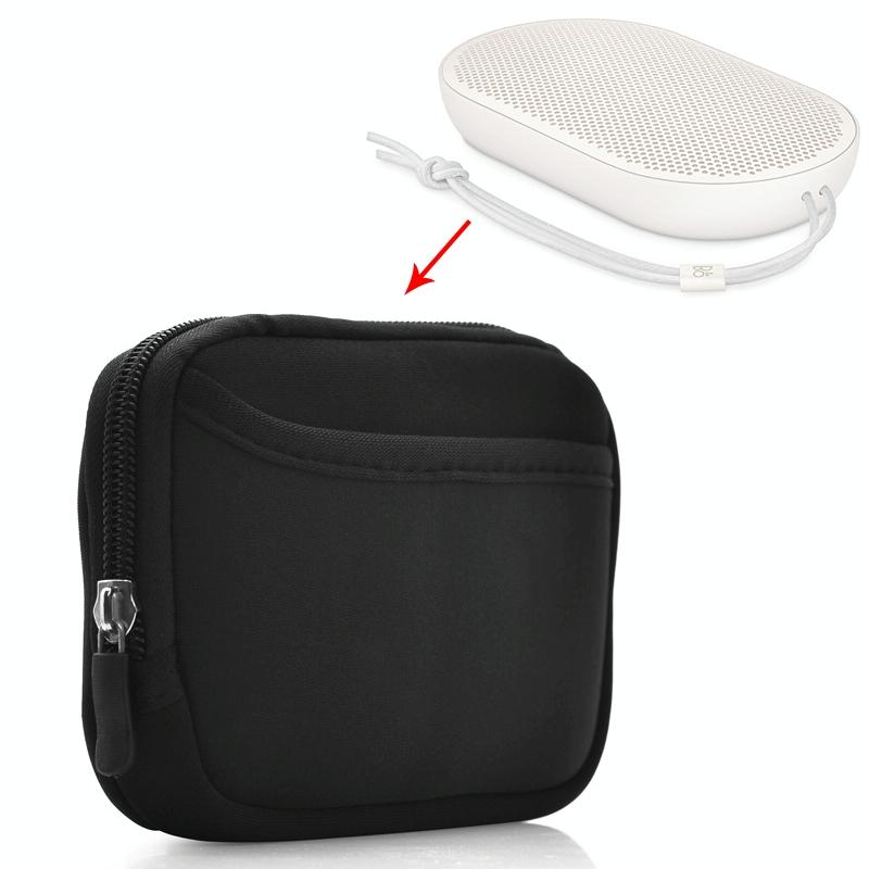 Two Pack Soft Nylon Protective Bags For O Beoplay P2 Portable Speaker