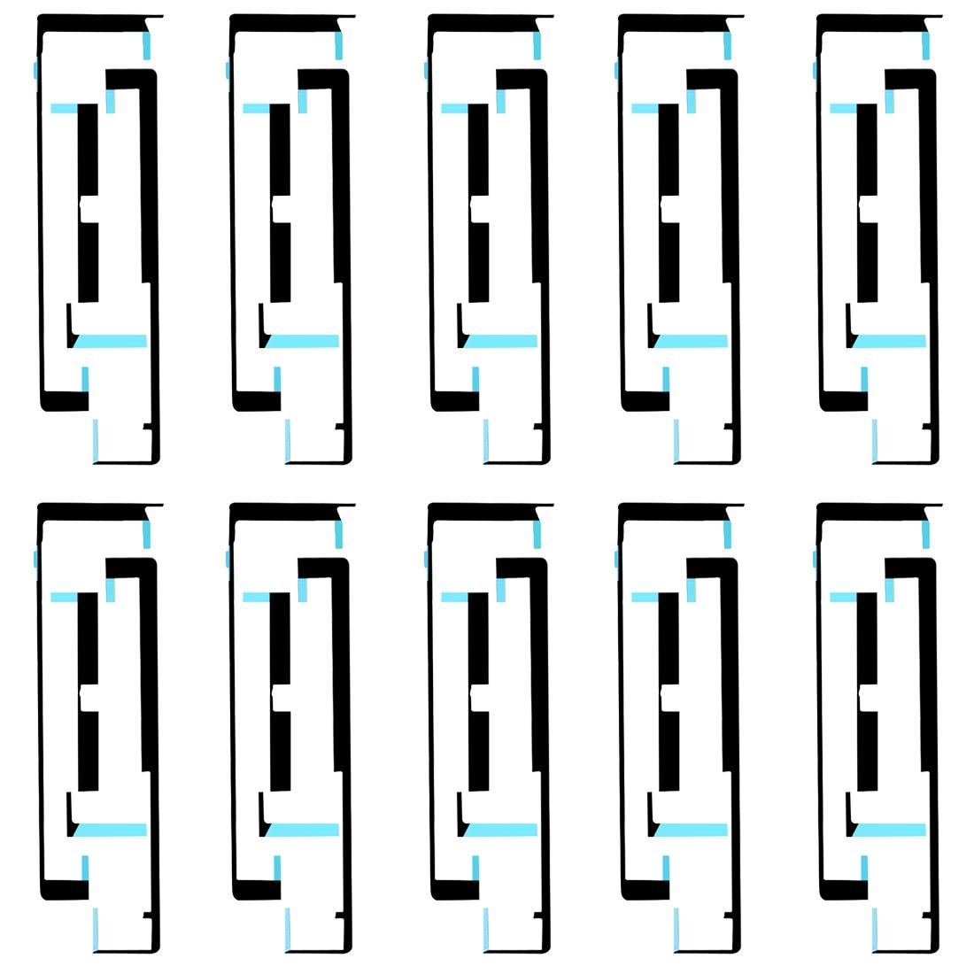 10 X Touch Panel Digitizer Adhesive For Ipad 2
