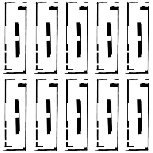 10 Piece Adhesive For Ipad 4 New 3 Touch Panel Digitizer Replacement