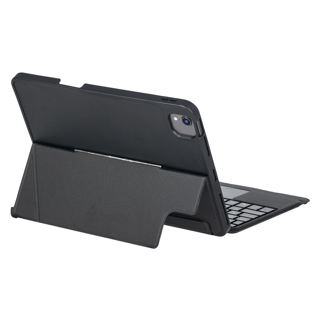 Bluetooth Keyboard Leather Case For Ipad Air / Pro 11 Touch Backlight Split Type