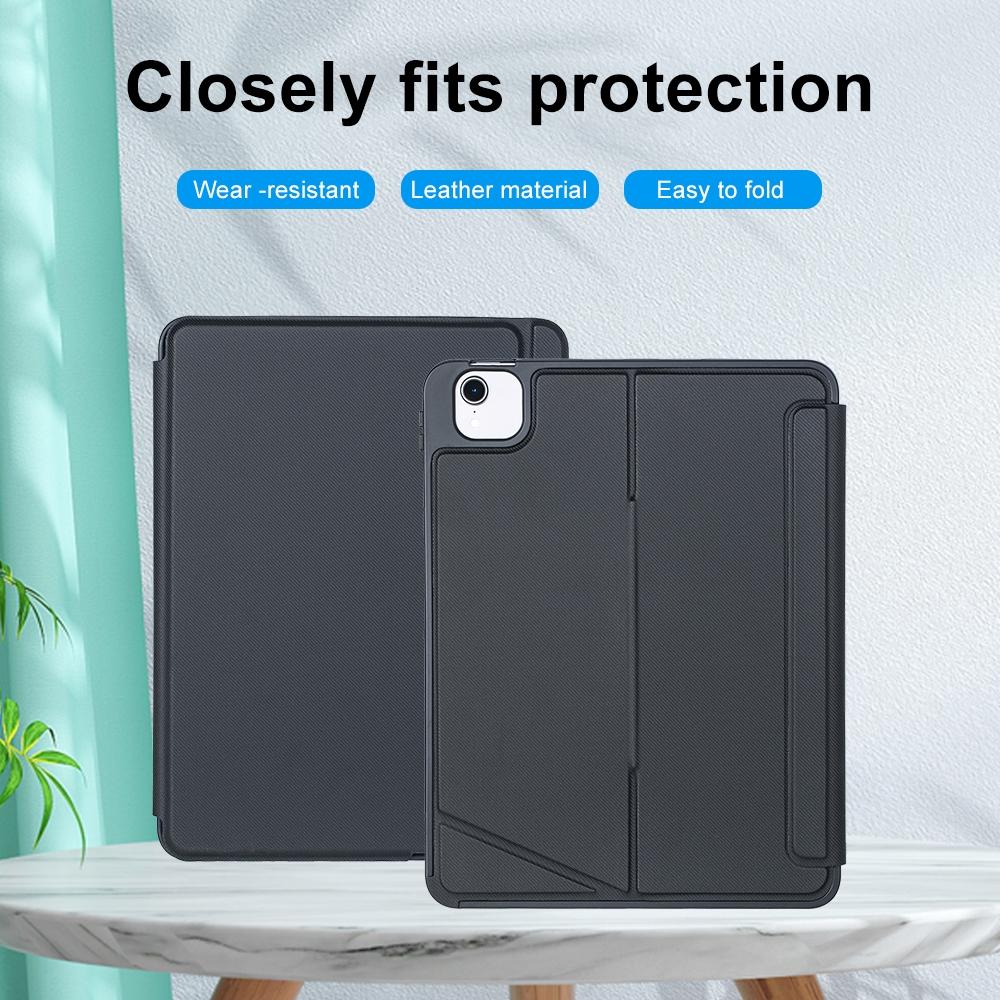 Bluetooth Keyboard Leather Case For Ipad Air / Pro 11 Touch Backlight Split Type