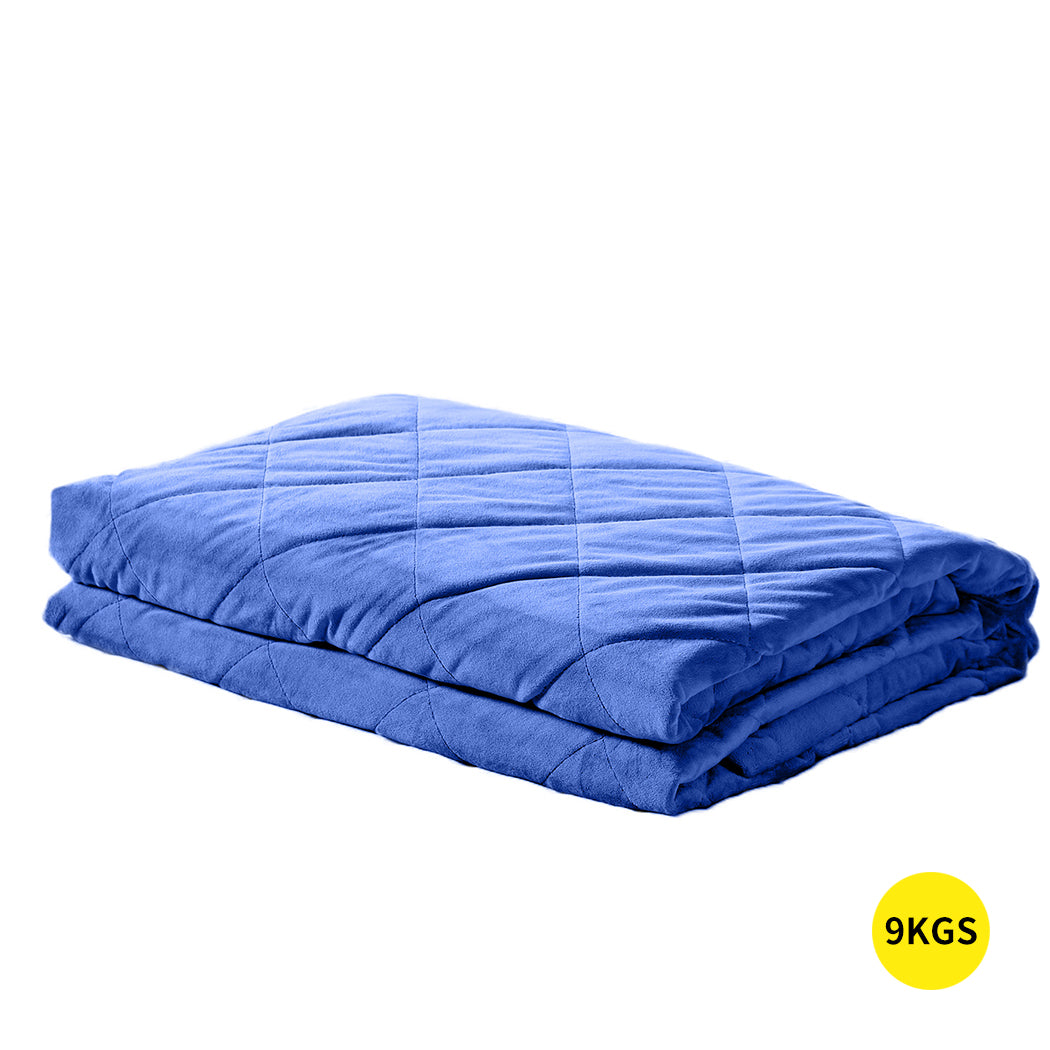 Dreamz Weighted Blanket Heavy Gravity Blue 9Kgs