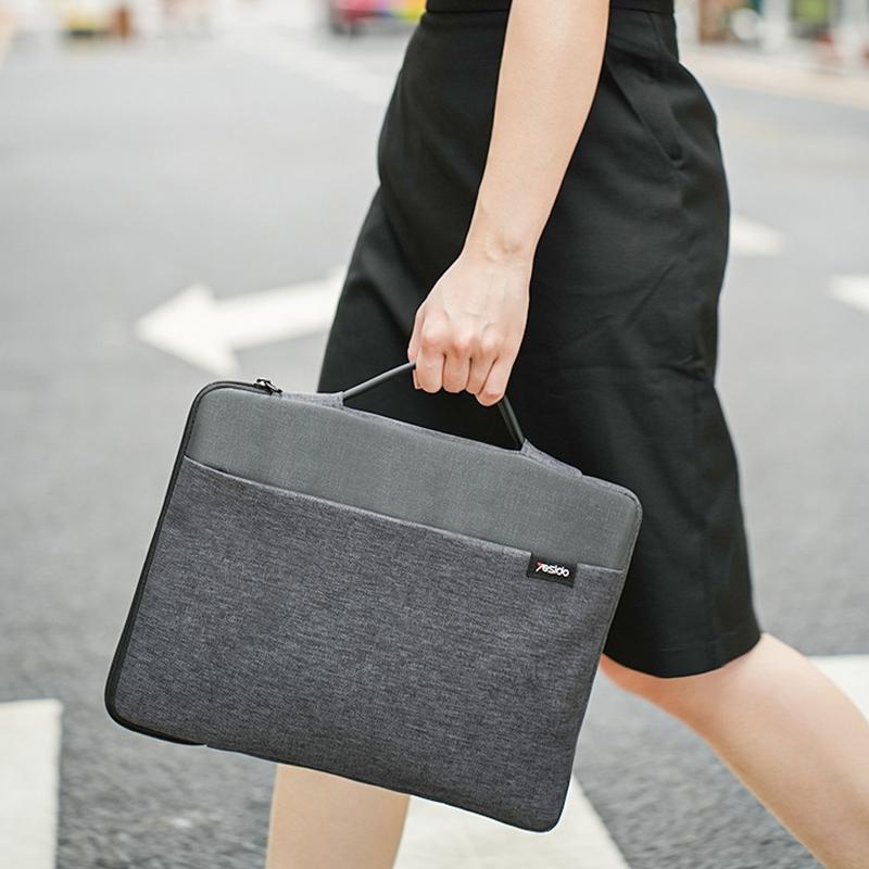 Waterproof Handbag For 14 Inch Laptops Made Of Durable Oxford Cloth