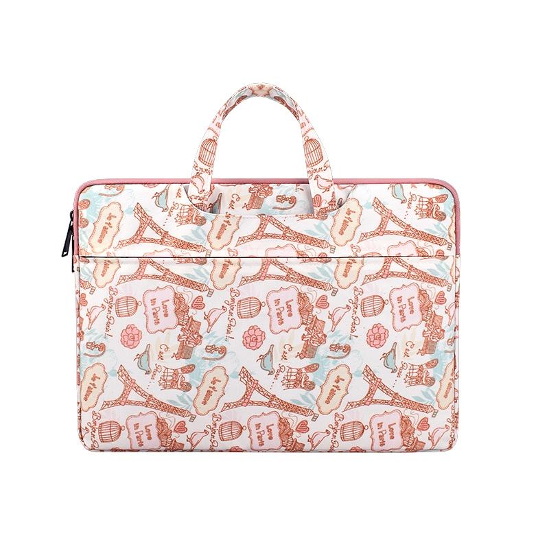 Waterproof Canvas Handbag For 13.3 Inch Laptops And Accessories
