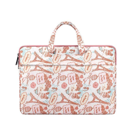 Waterproof Canvas Handbag For 13.3 Inch Laptops And Accessories