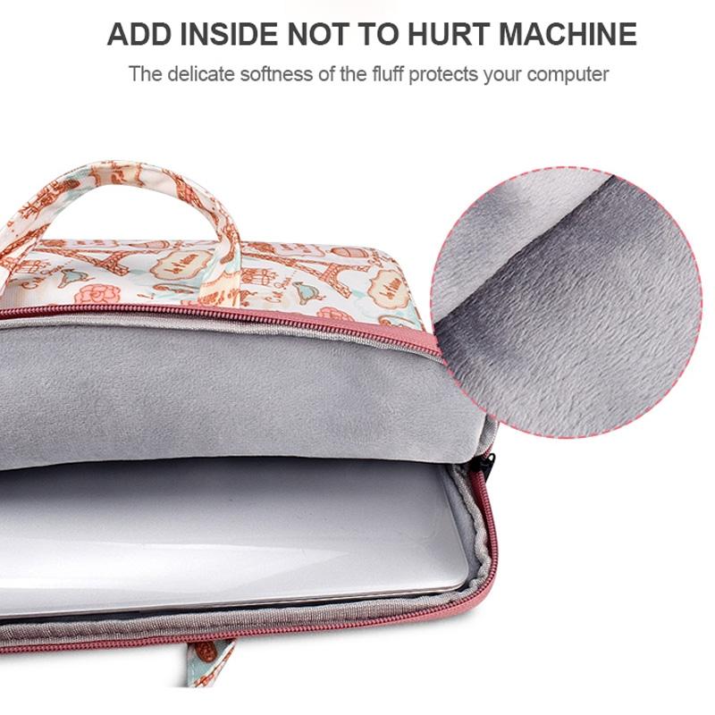 Waterproof Canvas Handbag For 13.3 Inch Laptops And Accessories