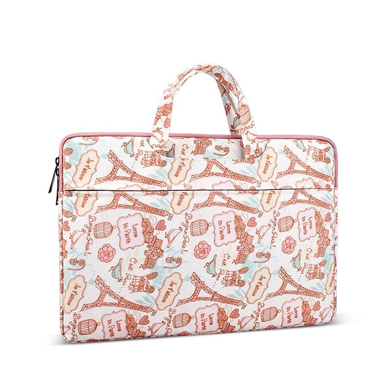 Waterproof Canvas Handbag For 13.3 Inch Laptops And Accessories