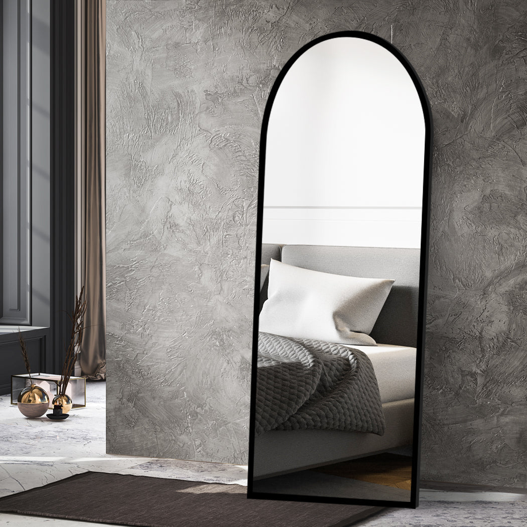 Floor Mirror Full Length Mirrors 1.8M Black