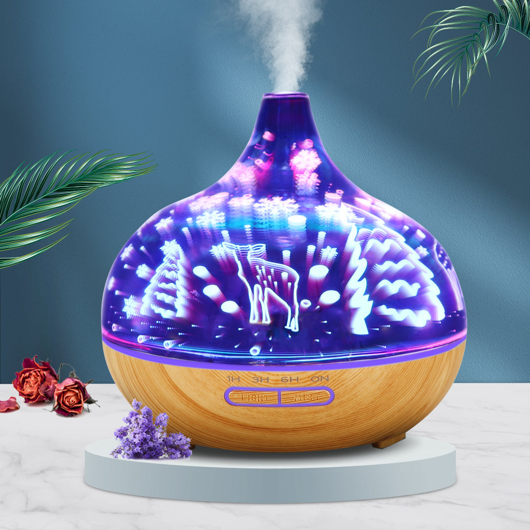 Aroma Diffuser Ultrasonic Aromatherapy Essential Oil Humidifier Relaxation