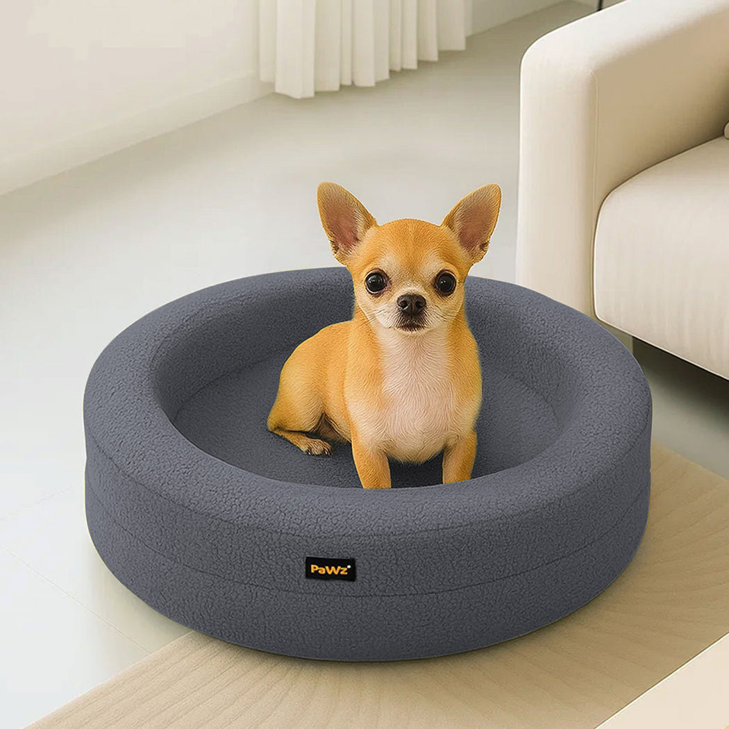 Pawz Pet Orthopedic Calming Bed Memory Foam Dog Sofa