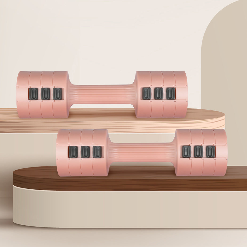 Centra A Pair Of 1Kg To 5Kg Dumbbells Pink