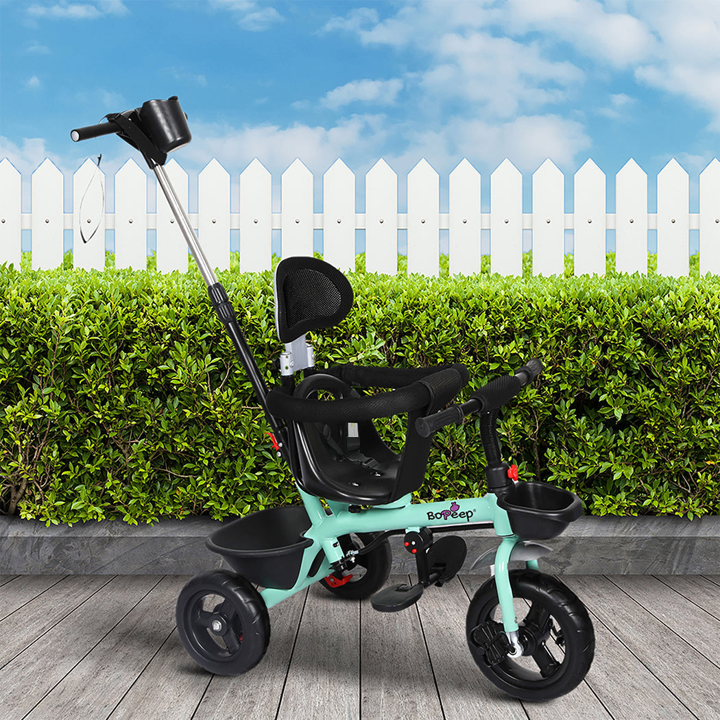 Bopeep Kids Tricycle Ride On Trike Toddler Green