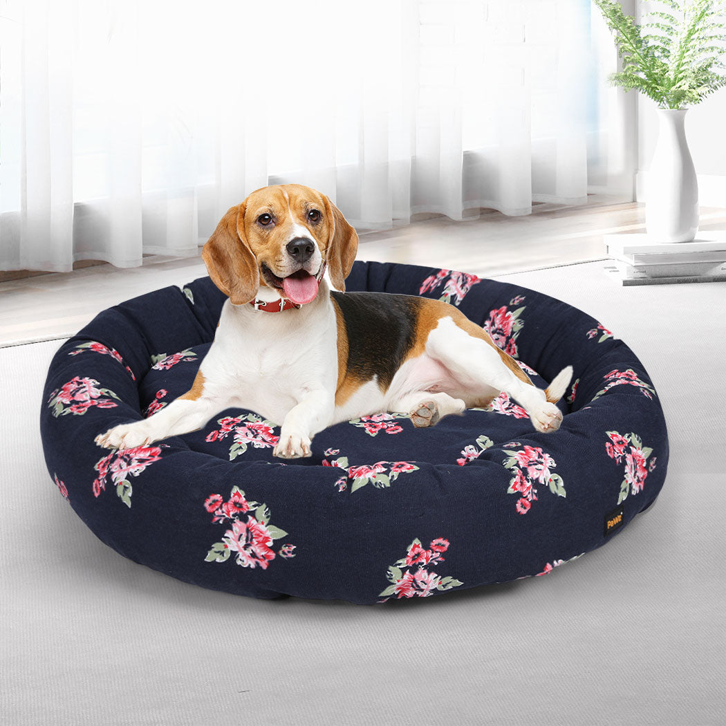 Pawz Dog Calming Bed Pet Cat Washable L Large