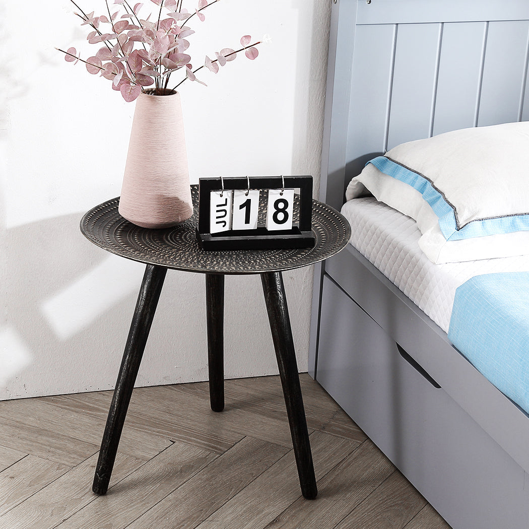 Side Table Coffee Bedside End Bronze