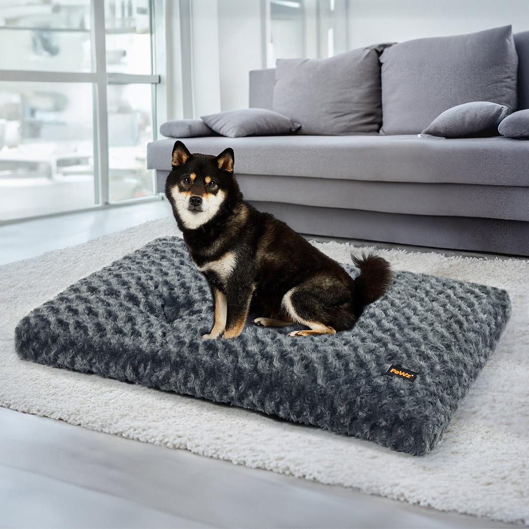 Pawz Dog Bed Pet Calming Washable Soft Warm Plush