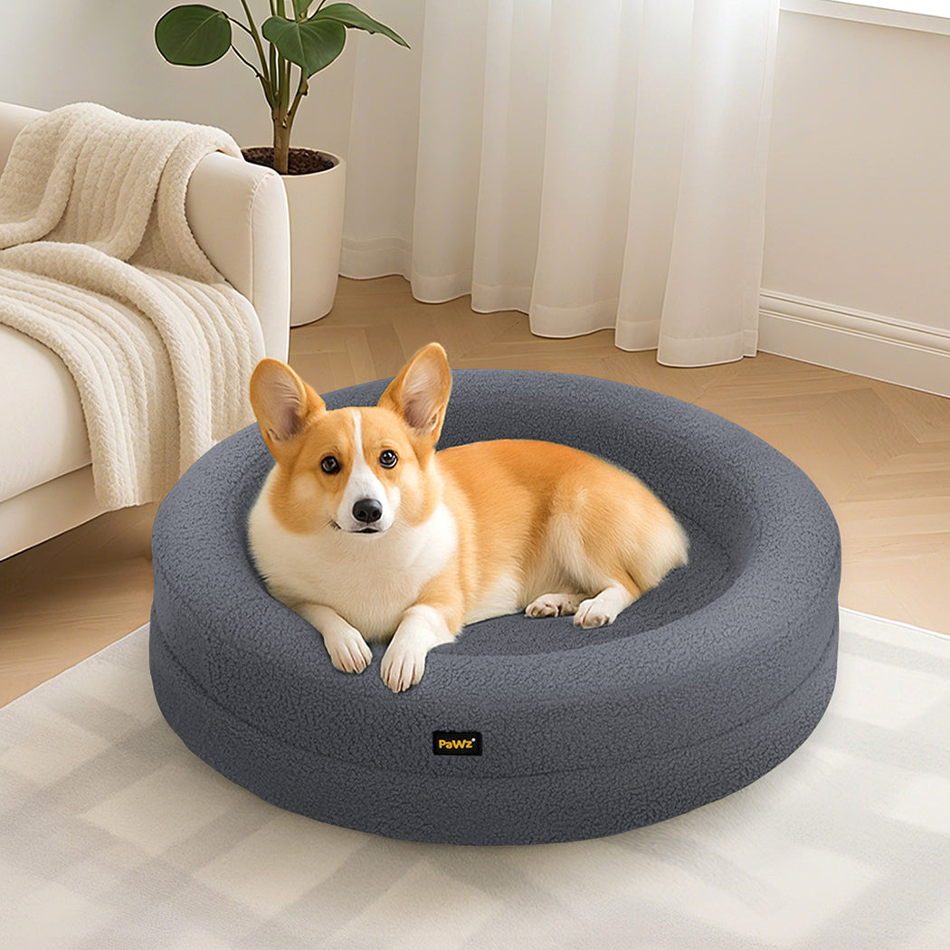 Pawz Pet Orthopedic Calming Bed Memory Foam Dog Sofa
