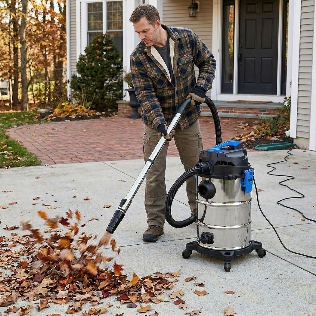 Spector 30L Wet Dry Vacuum Cleaner With Blower & Pto Outlet