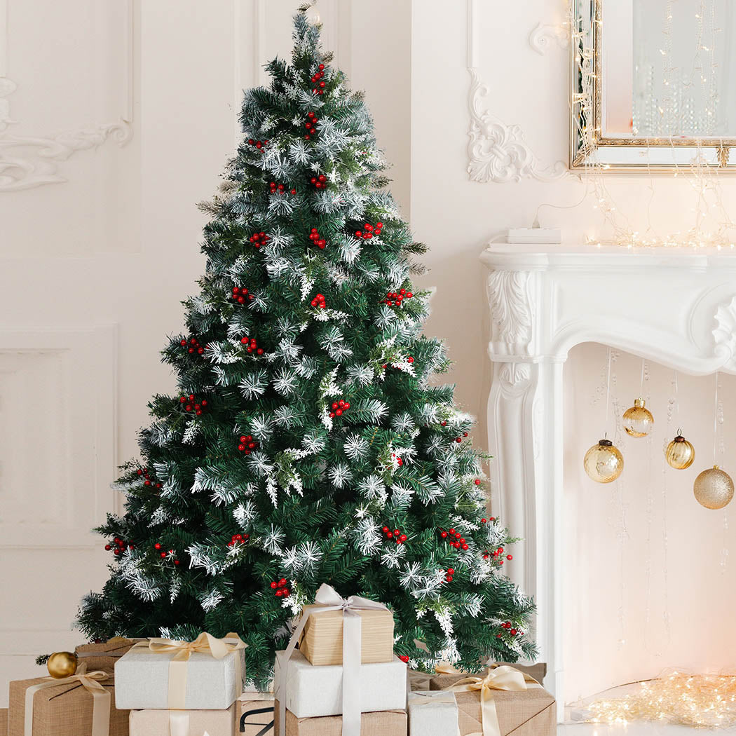 Santaco Christmas Tree Snow Flocked 1.5M